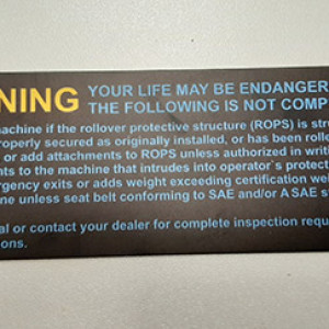 Портфолио — Маркировочный шильд — фото